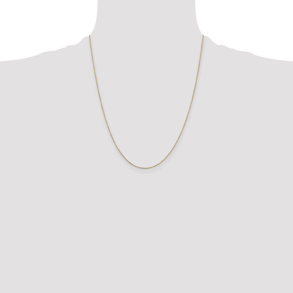 . Diamond-cut Cable with Lobster Clasp Chain - WBC