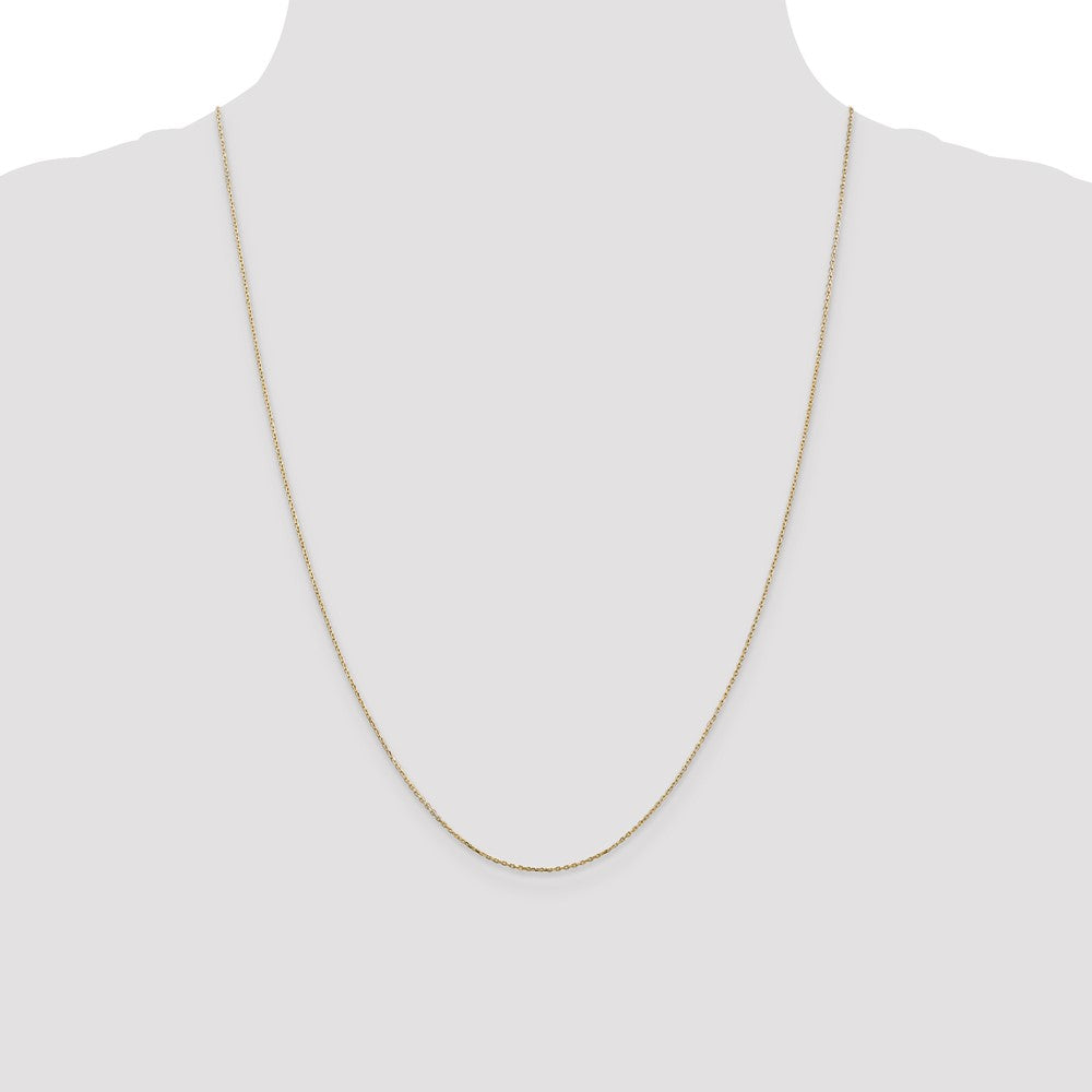 . Diamond-cut Cable with Lobster Clasp Chain - WBC