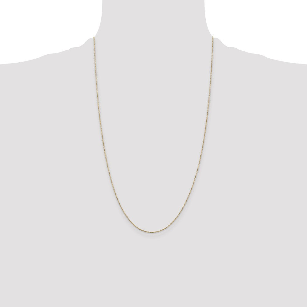 . Diamond-cut Cable with Lobster Clasp Chain - WBC
