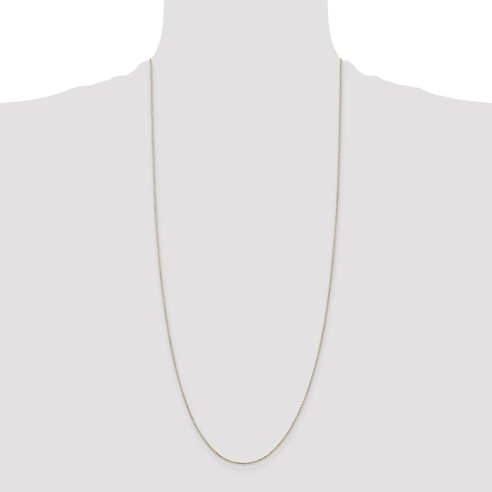 . Diamond-cut Cable with Lobster Clasp Chain - WBC