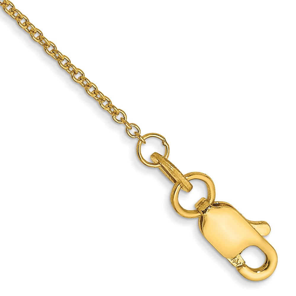 Round Open Link Cable with Lobster Clasp Anklet - WBC