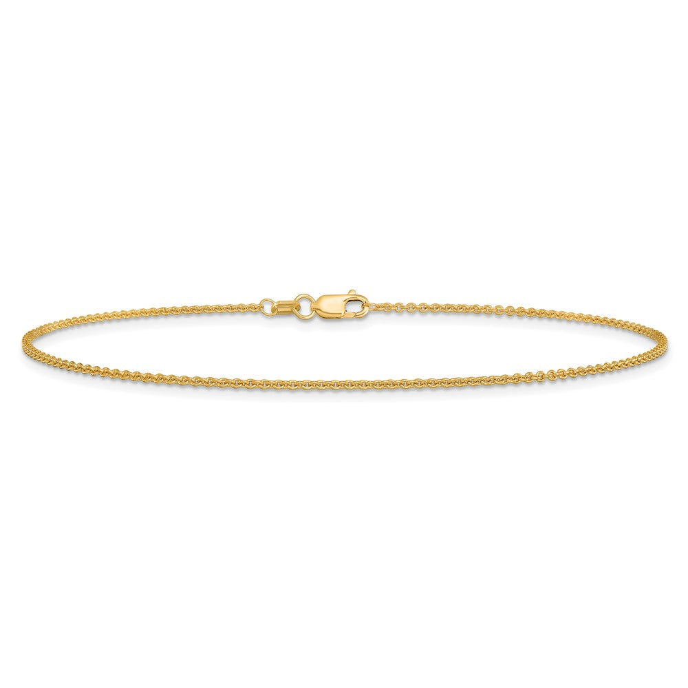 Round Open Link Cable with Lobster Clasp Anklet - WBC