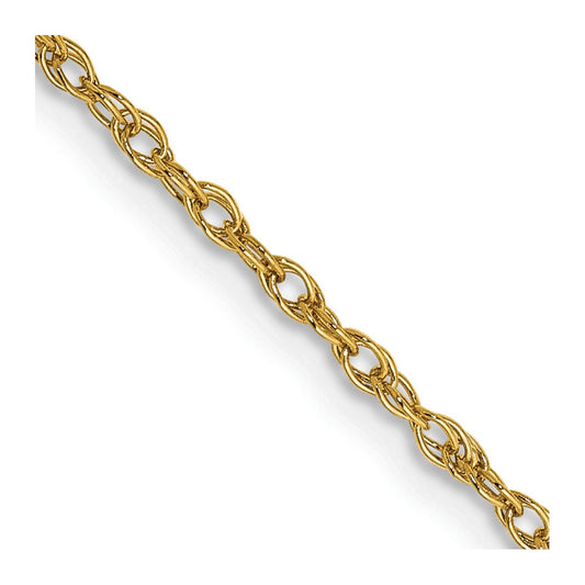 1.3 Heavy Baby Rope with Lobster Clasp Chain - WBC