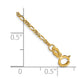 Flat Figaro with Spring Pendant Ring Pendant Chain - WBC