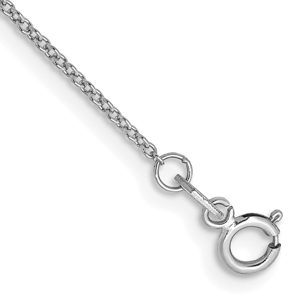 . Cable with Spring Ring Clasp Anklet - WBC