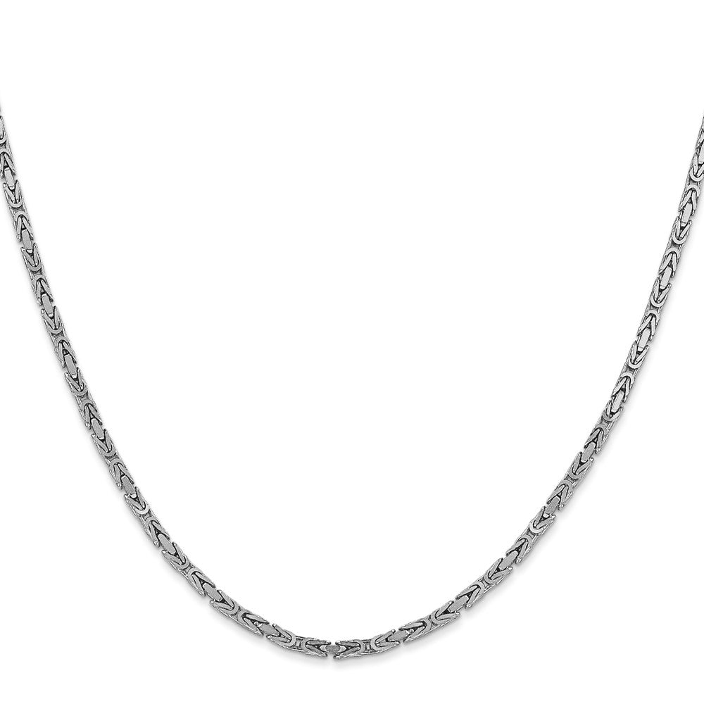 Byzantine with Lobster Clasp Chain - WBC