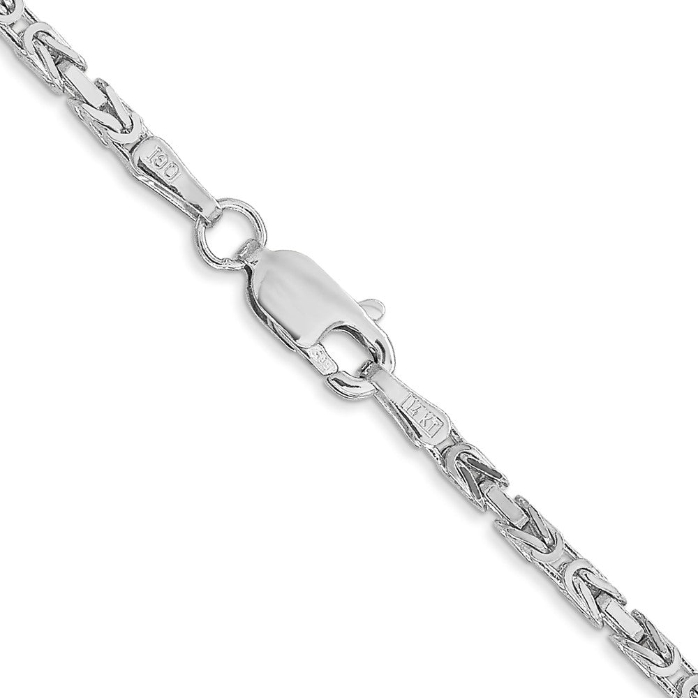 Byzantine with Lobster Clasp Chain - WBC