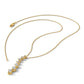 Polished 1 carat Diamond Circle Necklace - WBC