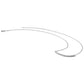 1/2 carat Diamond Bezel-set Curved Bar Necklace - WBC