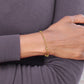 Complete 1/6 carat Bezel-set Diamond and Cable Chain 6-Station Bracelet - WBC