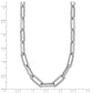 Polished 3.69 carat Diamond Paperclip Link Necklace - WBC