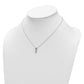 Polished 1/4 carat Diamond Fancy Infinity Necklace - WBC