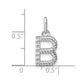 Twisted with .05 ct. Diamond Initial B Charm - WBC