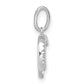 Twisted with .05 ct. Diamond Initial C Charm - WBC