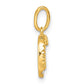 Twisted with .05 ct. Diamond Initial C Charm - WBC