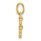 Twisted .05 ct. Diamond Initial F Charm - WBC