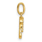 Twisted .07 ct. Diamond Initial G Charm - WBC