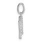 Twisted .07 ct. Diamond Initial H Charm - WBC