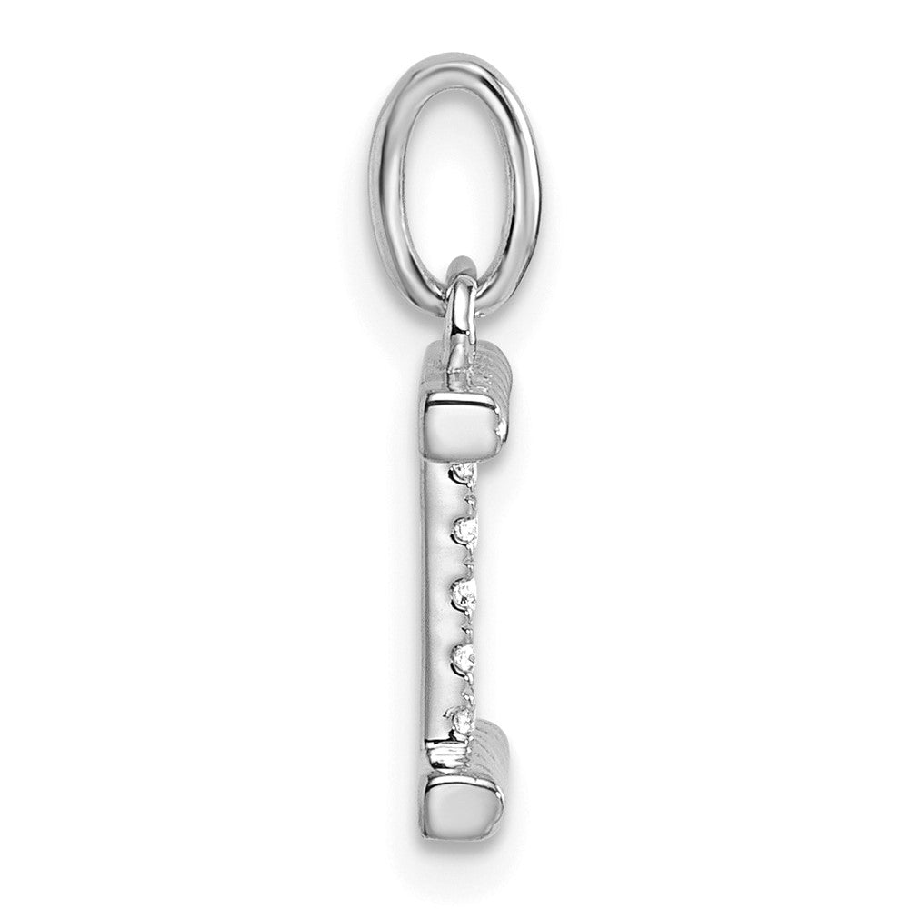 Twisted .05 ct. Diamond Initial I Charm - WBC