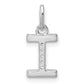 Twisted .05 ct. Diamond Initial I Charm - WBC