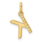 Twisted .05 Ct. Diamond Initial K Charm - WBC