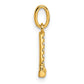 Twisted .05 ct. Diamond Initial L Charm - WBC