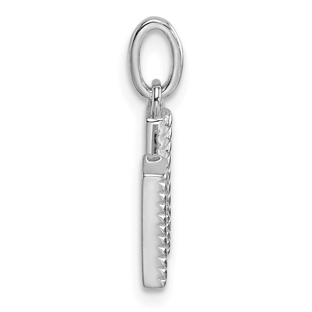 Twisted .05 ct. Diamond Initial M Charm - WBC