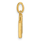 Twisted .05 ct. Diamond Initial M Charm - WBC