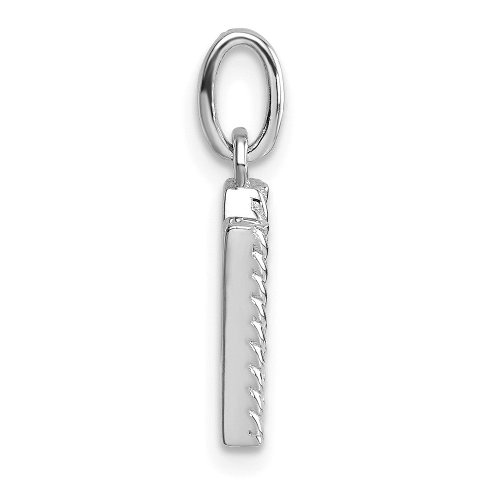 Twisted .05 ct. Diamond Initial N Charm - WBC