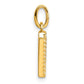 Twisted .05 ct. Diamond Initial N Charm - WBC