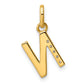 Twisted .05 ct. Diamond Initial N Charm - WBC
