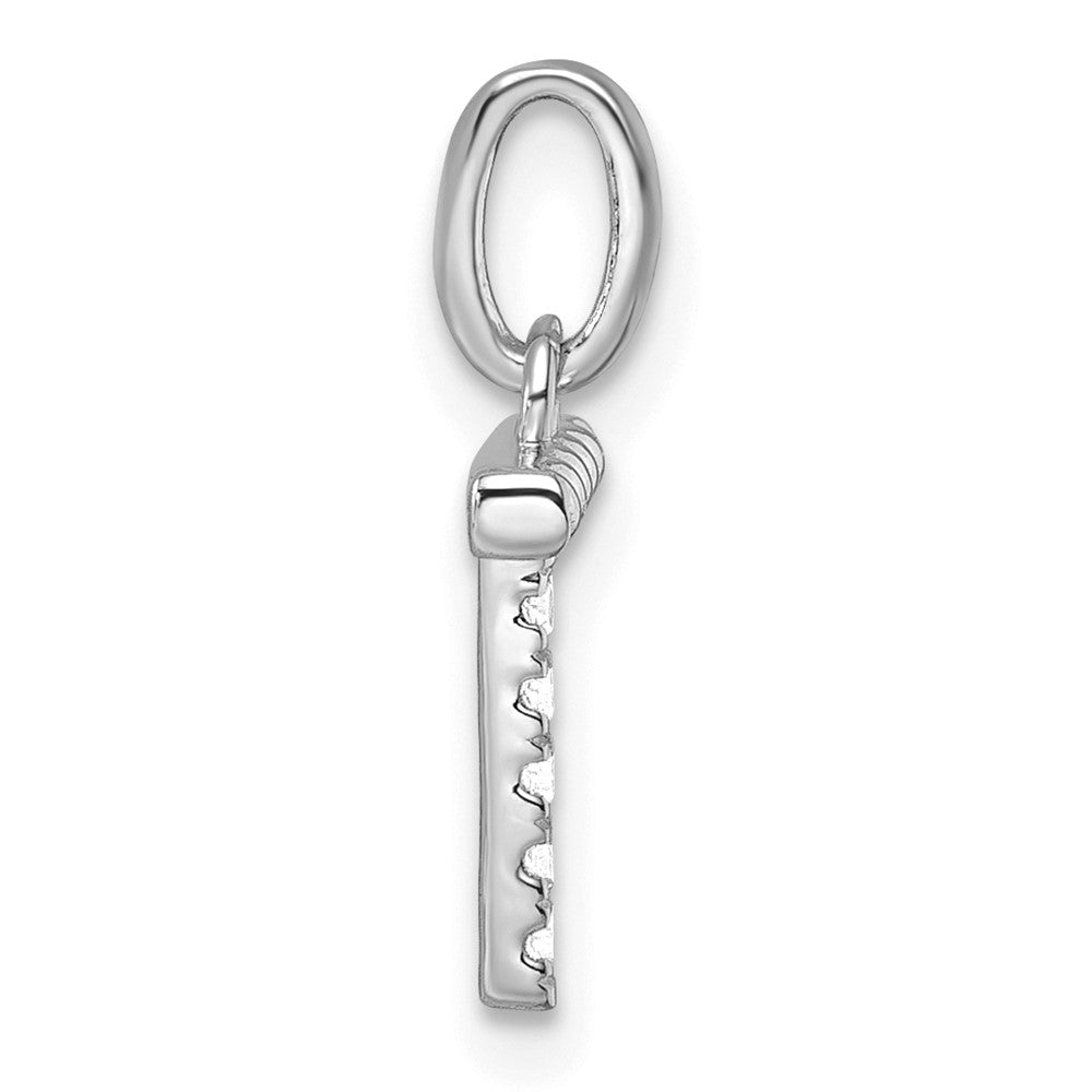Twisted .05 ct. Diamond Initial T Charm - WBC