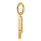 Twisted .10 ct. Diamond Initial U Charm - WBC