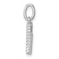 Twisted .05 ct. Diamond Initial V Charm - WBC