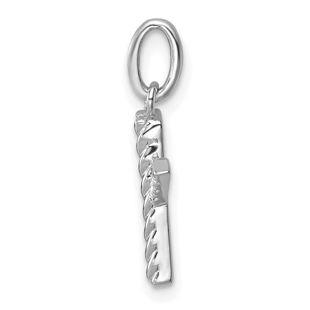 Twisted .05 ct. Diamond Initial X Charm - WBC