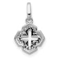 1/10 carat Diamond Fancy Cross Pendant - WBC