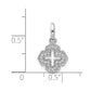 1/10 carat Diamond Fancy Cross Pendant - WBC