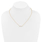 Polished 1/3 carat Diamond Bar Necklace - WBC