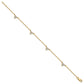 Complete 5/8 carat Diamond 3-Stone Cluster 4-Station Bracelet - WBC