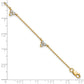 Complete 5/8 carat Diamond 3-Stone Cluster 4-Station Bracelet - WBC