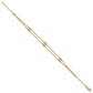 Complete 1/4 carat Diamond Multi-Station Double Strand Bracelet - WBC