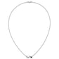 1/20 carat Black Diamond Mother and Baby Bear 18 in Necklace - WBC
