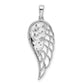 Diamond Open-work Wing Pendant - WBC