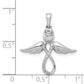 Diamond Infinity Angel Pendant - WBC