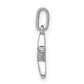 1/10 carat Diamond Star Pendant - WBC