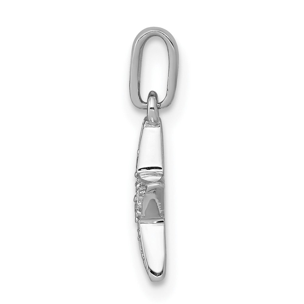 1/10 carat Diamond Star Pendant - WBC