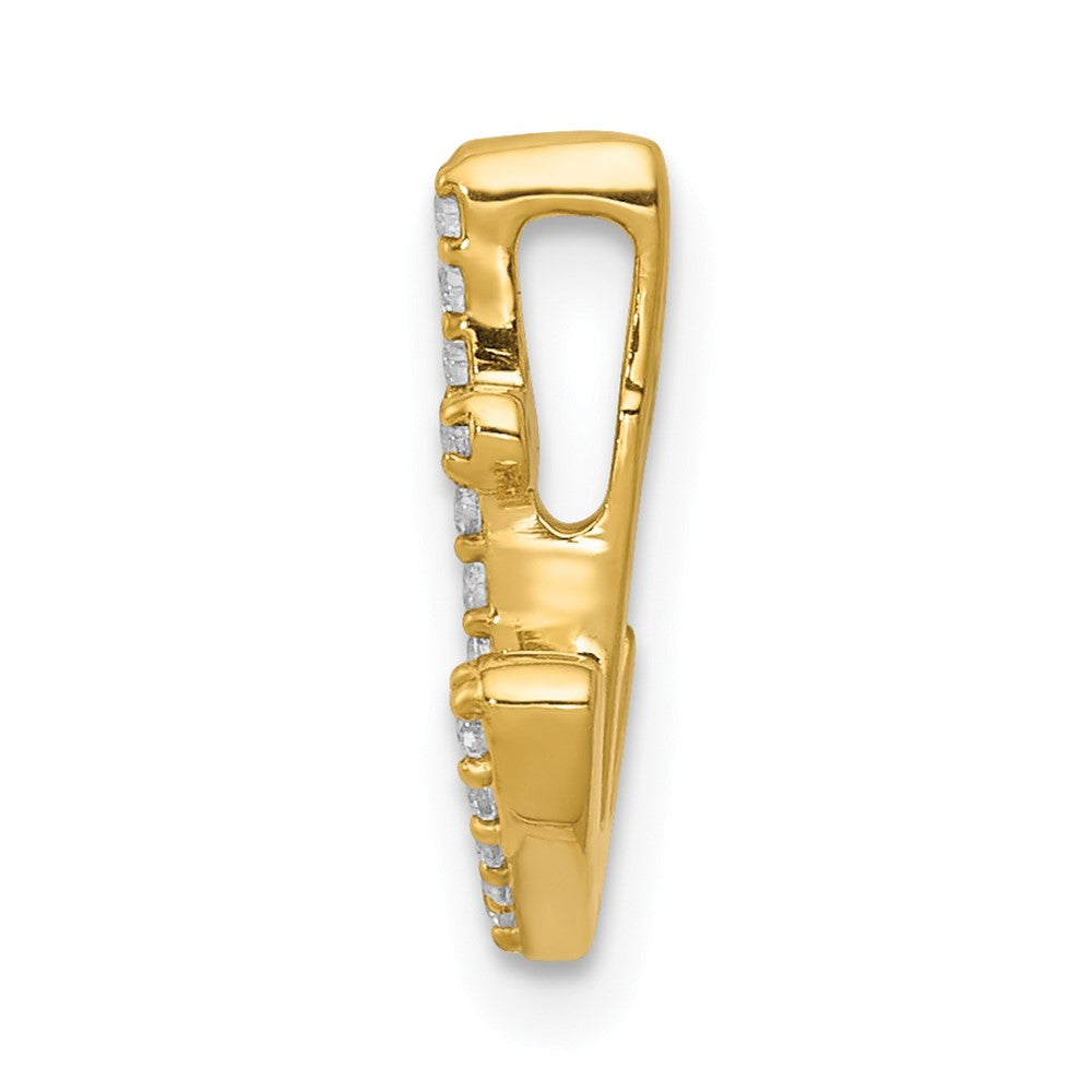 1/10 carat Diamond Anchor Chain Slide - WBC