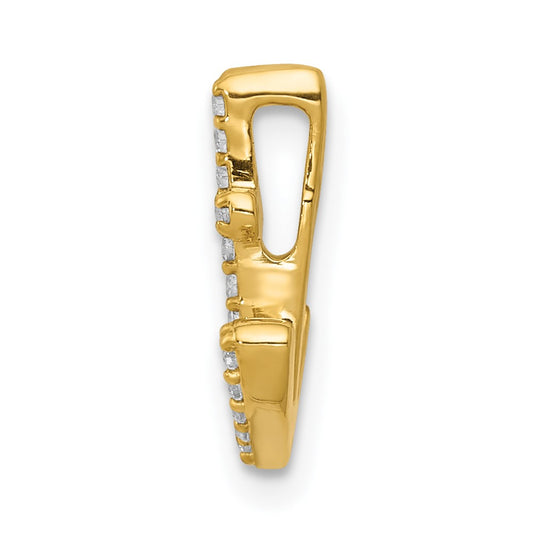 1/10 carat Diamond Anchor Chain Slide - WBC