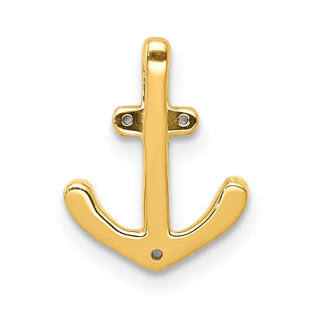 1/10 carat Diamond Anchor Chain Slide - WBC
