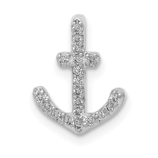 1/10 carat Diamond Anchor Chain Slide - WBC
